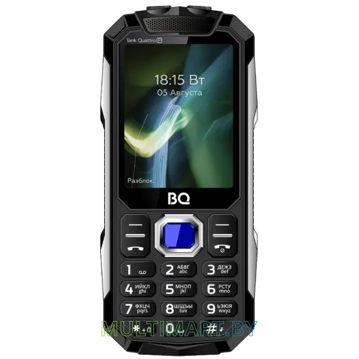 Мобильный телефон BQ-Mobile BQ-2817 Tank Quattro Power (черный)